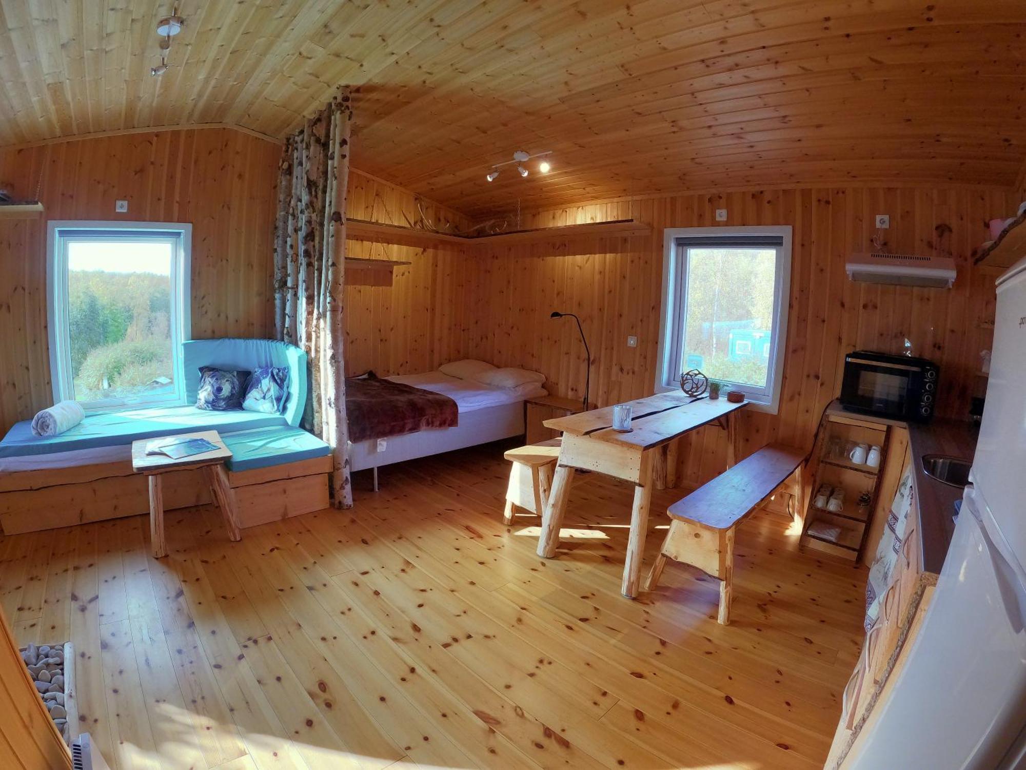 Wild Caribou'S Wildwood Cabin Lakselv Eksteriør billede